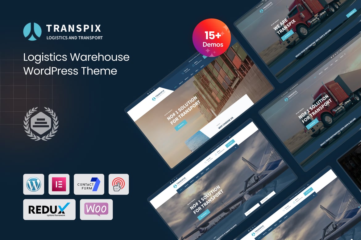 Transpix - Tema WordPress untuk Logistik dan Pergudangan yang Modern dan Responsif
