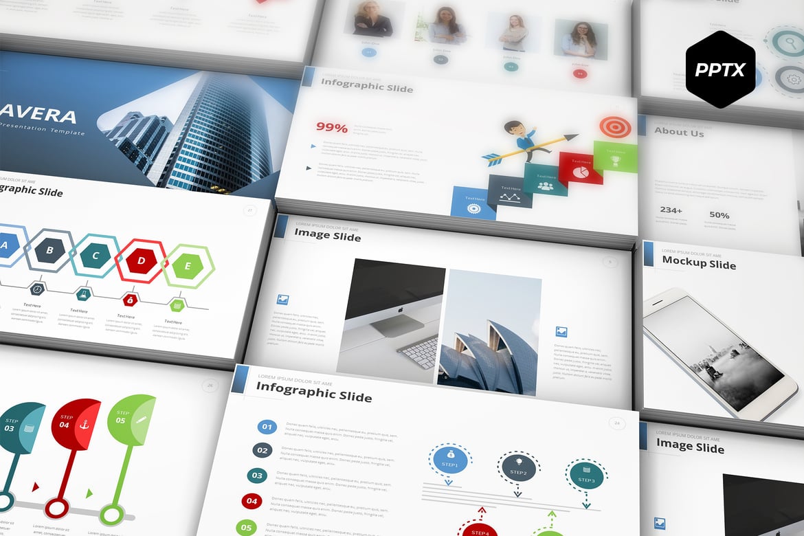Travera - Template PowerPoint Serbaguna dan Menarik
