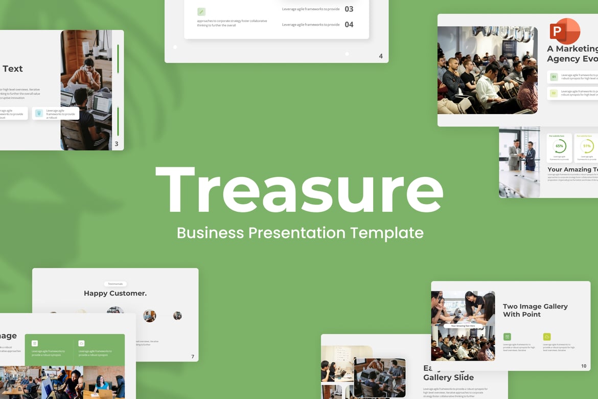 Template PowerPoint Bisnis yang Menarik untuk Presentasi Anda