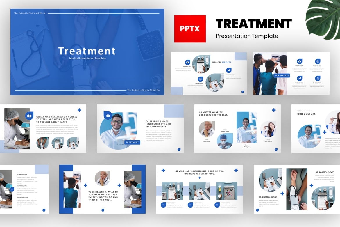 Template Powerpoint Medis untuk Presentasi Profesional