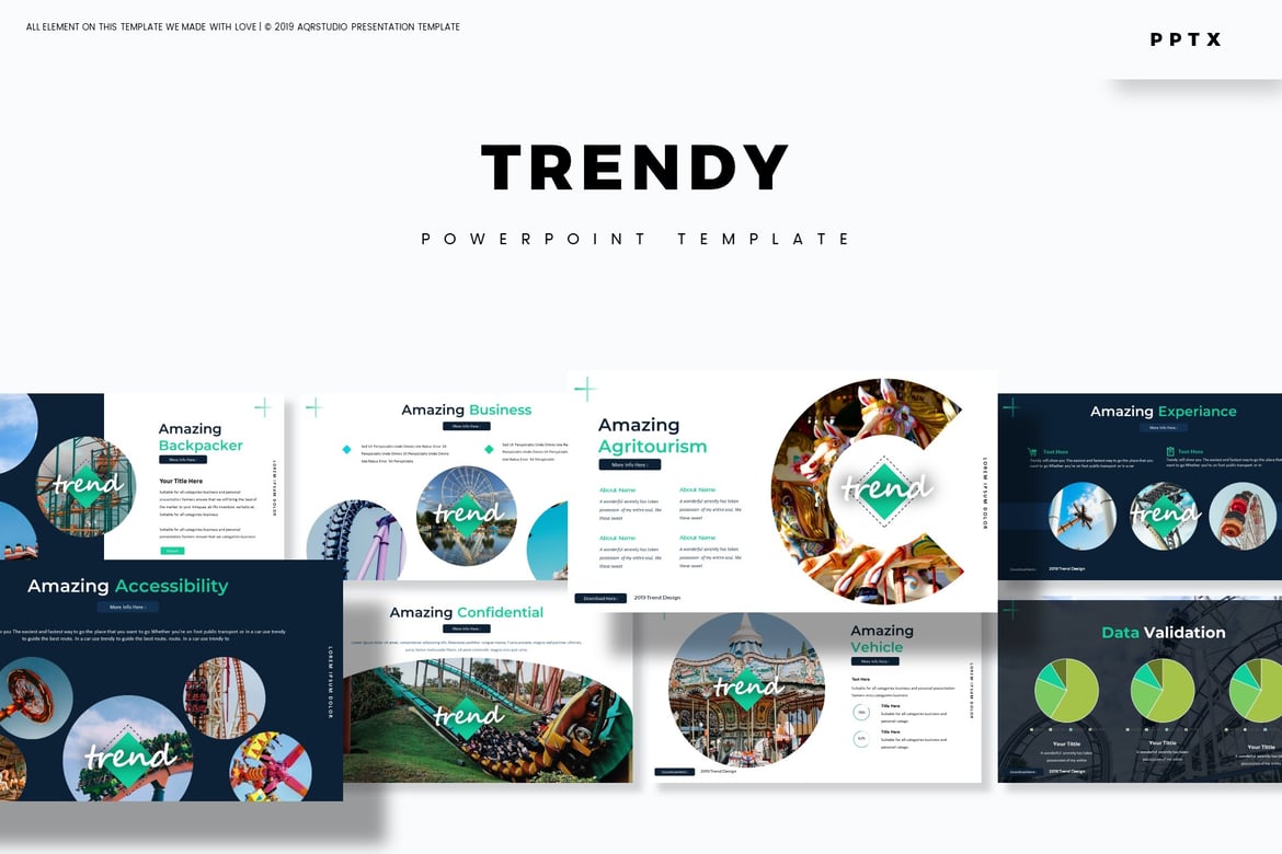 Template PowerPoint Serbaguna dan Trendy