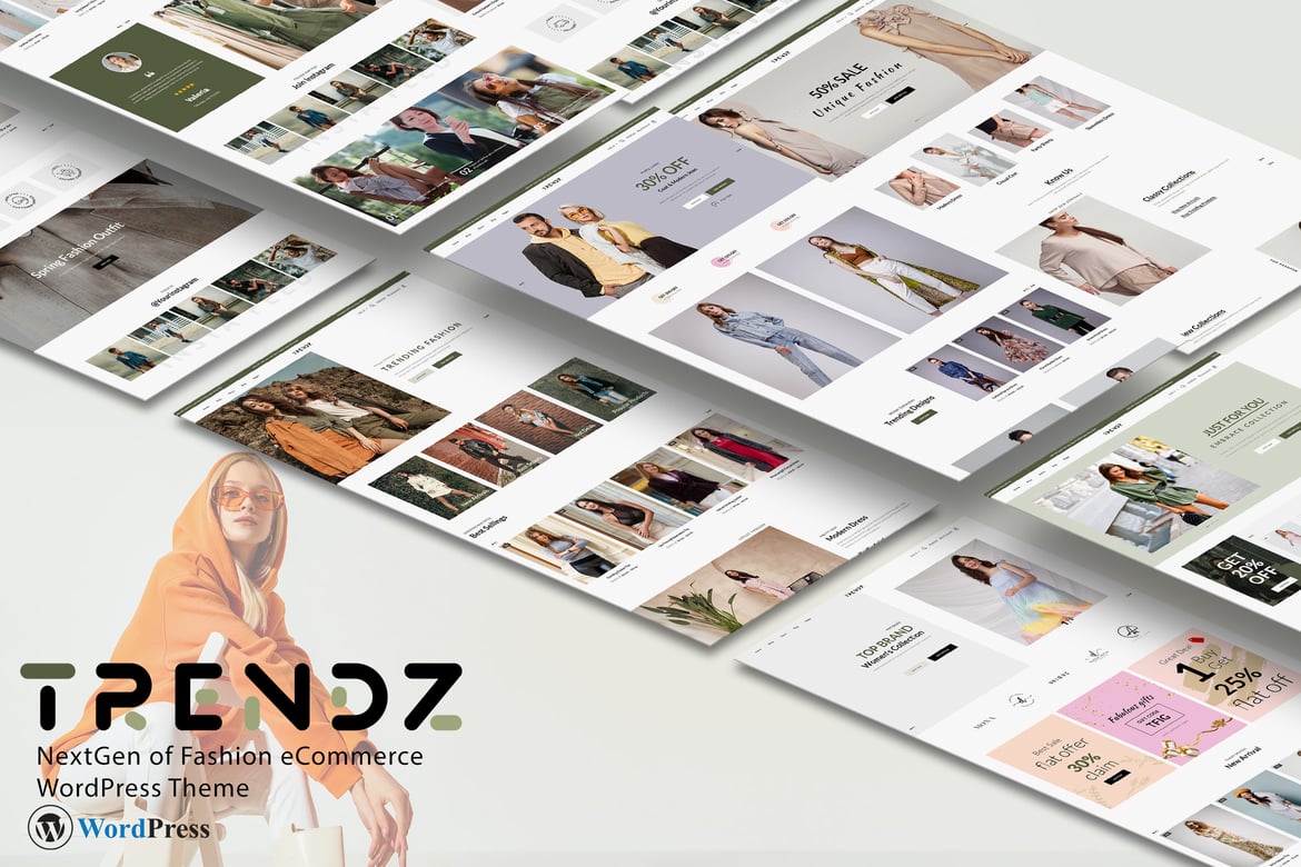 Trendz - Tema WordPress Fashion Serbaguna untuk E-commerce