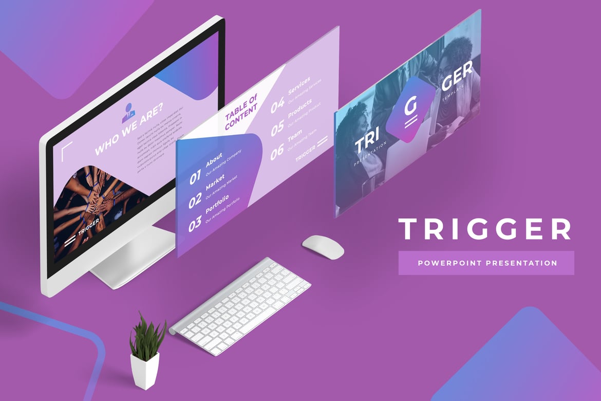 Template Presentasi Powerpoint Profesional untuk Bisnis
