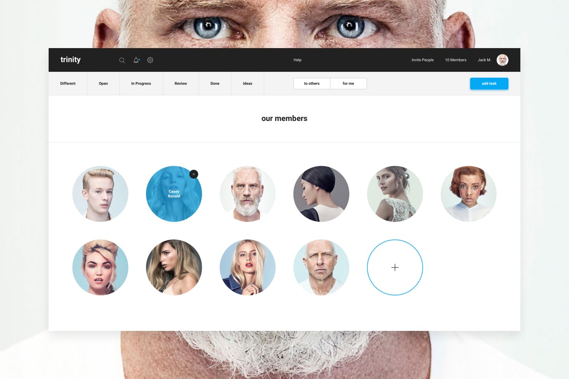 Trinity – Template Web Dashboard Modern dan Responsif