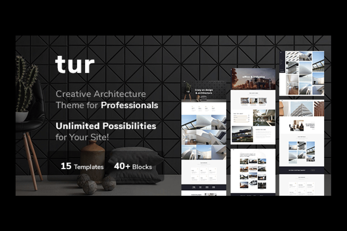 Tema WordPress Arsitektur Tur: Solusi Desain Modern untuk Studio Arsitektur dan Interior