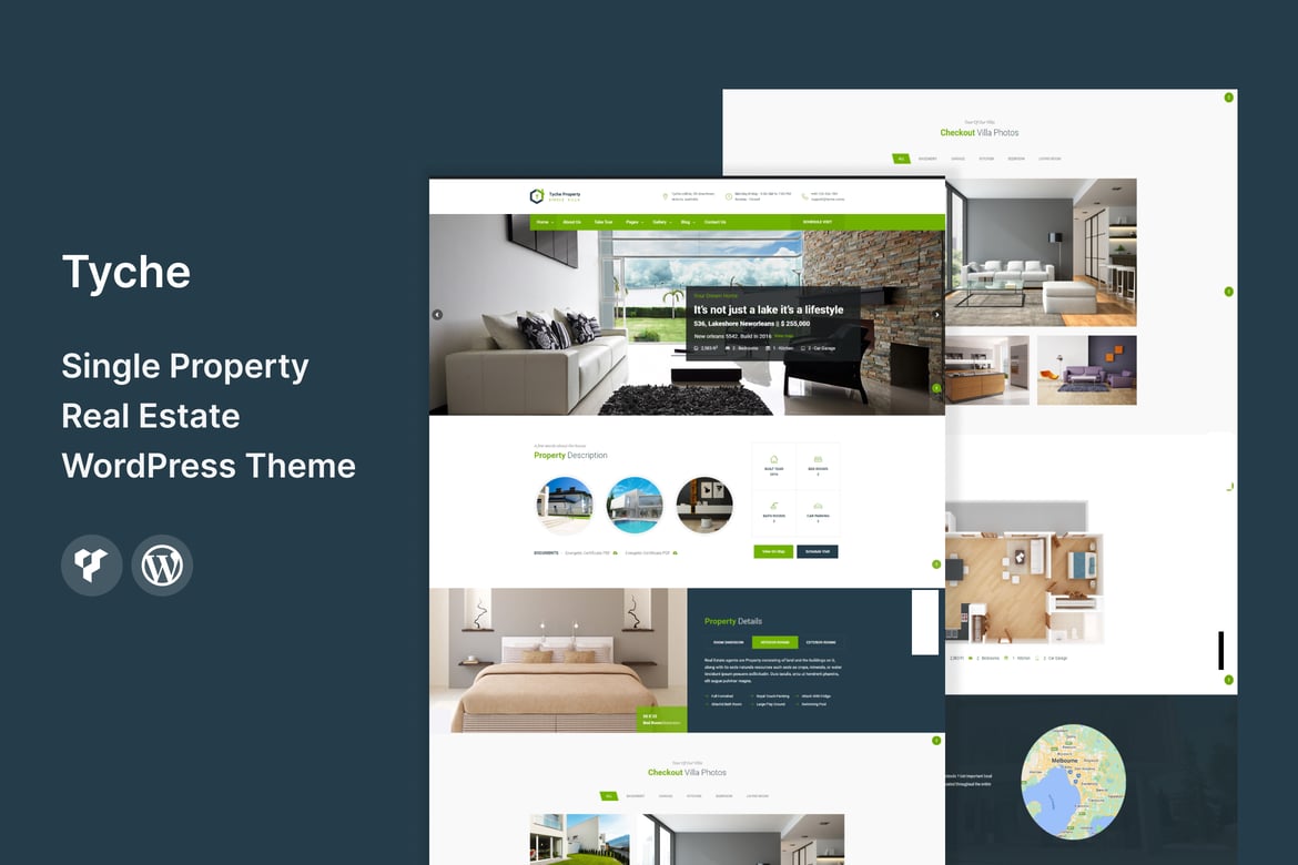 Tema WordPress Tyche Properties: Solusi Ideal untuk Jual Beli Properti Anda