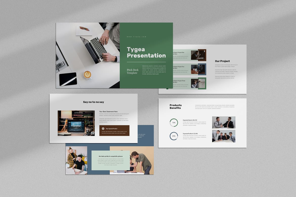 Template Powerpoint Tygea: Solusi Presentasi Bisnis yang Menarik