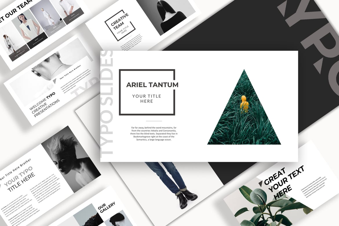Template Presentasi PowerPoint Kreatif dan Modern
