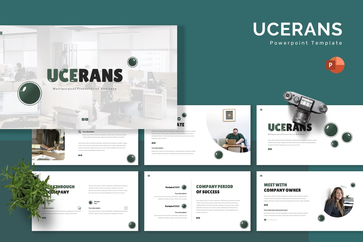 Ucerans - Template PowerPoint Serbaguna yang Menarik