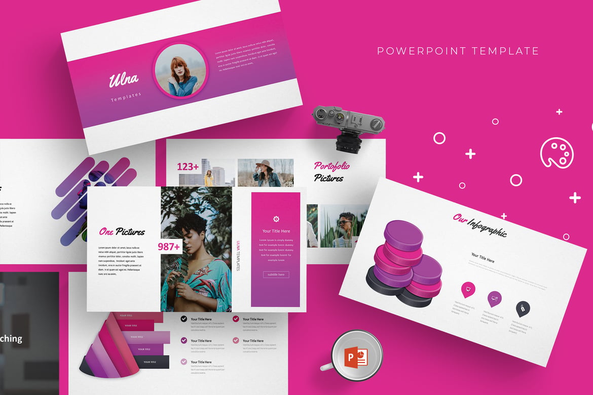 Template PowerPoint Ulna - Solusi Presentasi Multifungsi