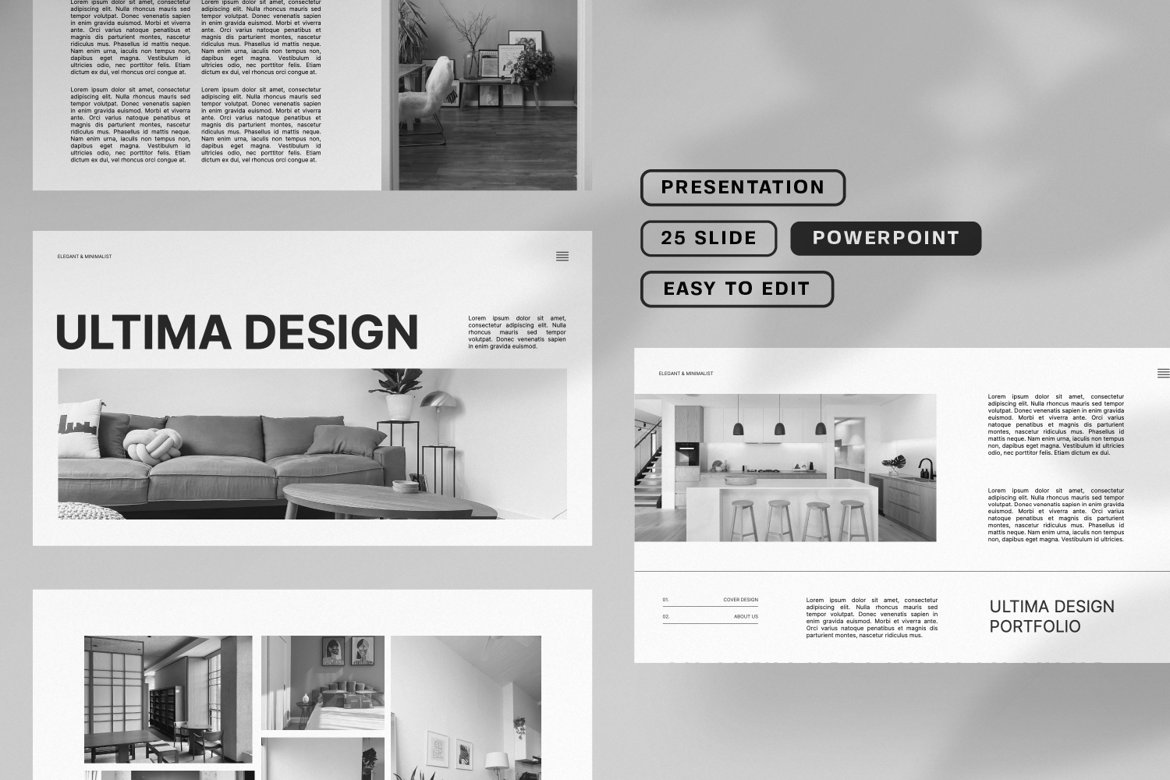 Template Presentasi Powerpoint Ultima yang Serbaguna dan Profesional