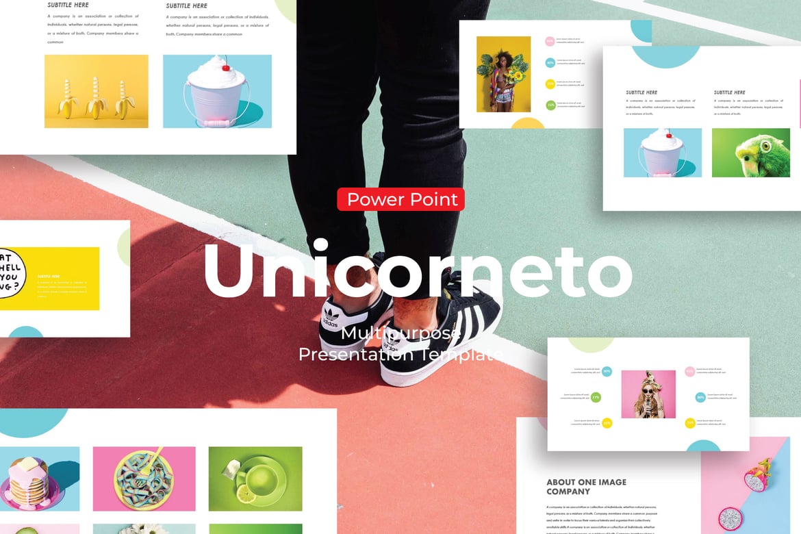 Template Presentasi Unicorneto - PowerPoint Modern dan Serbaguna