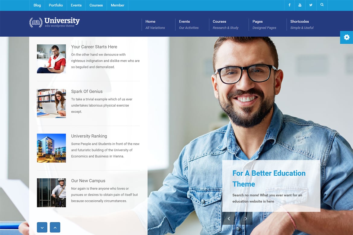 Template Website Universitas - Solusi Edukasi, Acara, dan Kursus