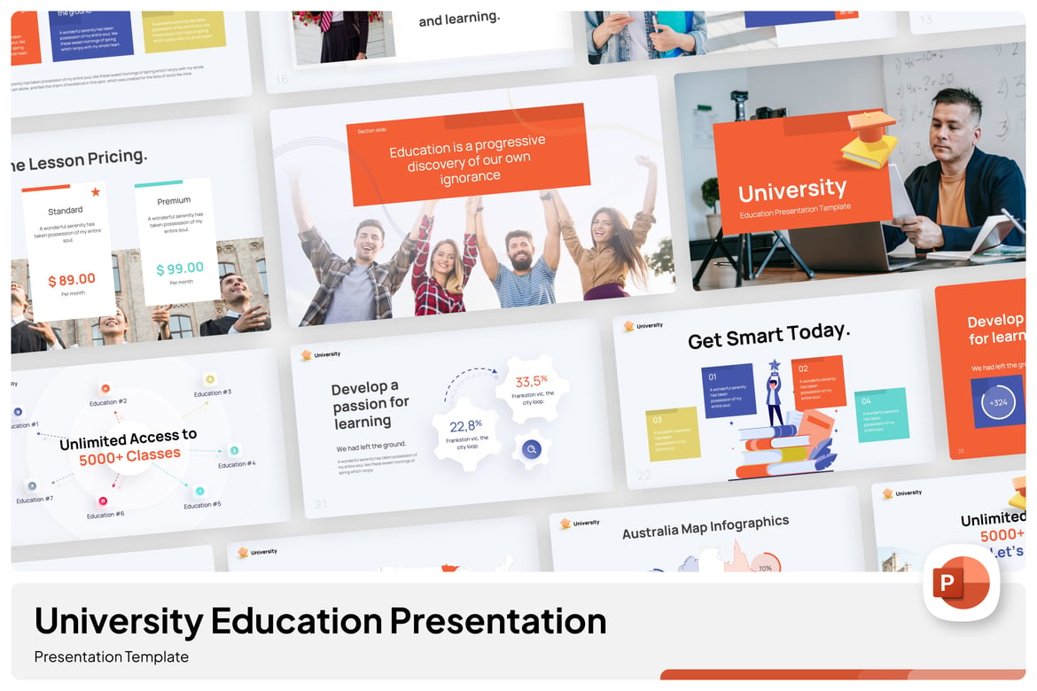 Template Presentasi Universitas - PowerPoint yang Menarik