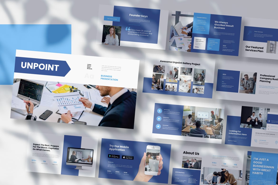 Unpoint - Template PowerPoint Profesional untuk Bisnis