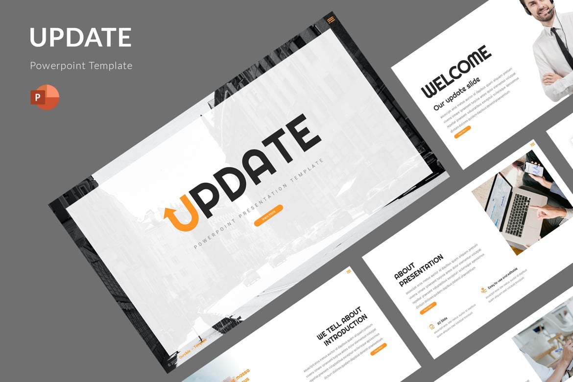 Template PowerPoint dengan 5 Variasi Warna Siap Pakai
