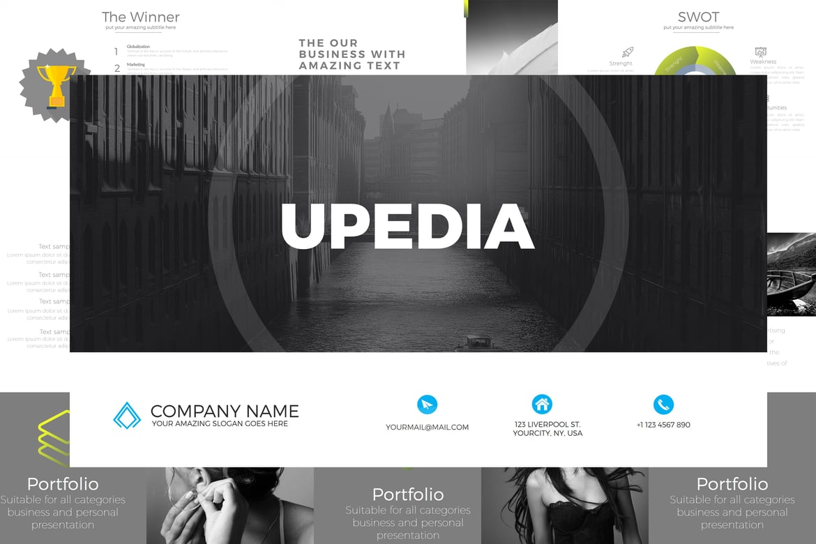 Template Powerpoint UPEDIA: Solusi Kreatif untuk Presentasi Anda
