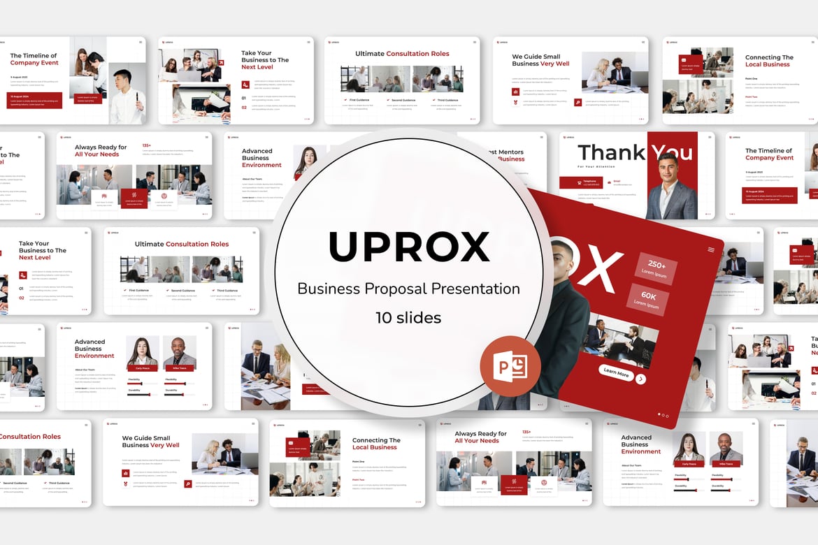 Uprox - Template Presentasi PowerPoint yang Memukau dan Profesional