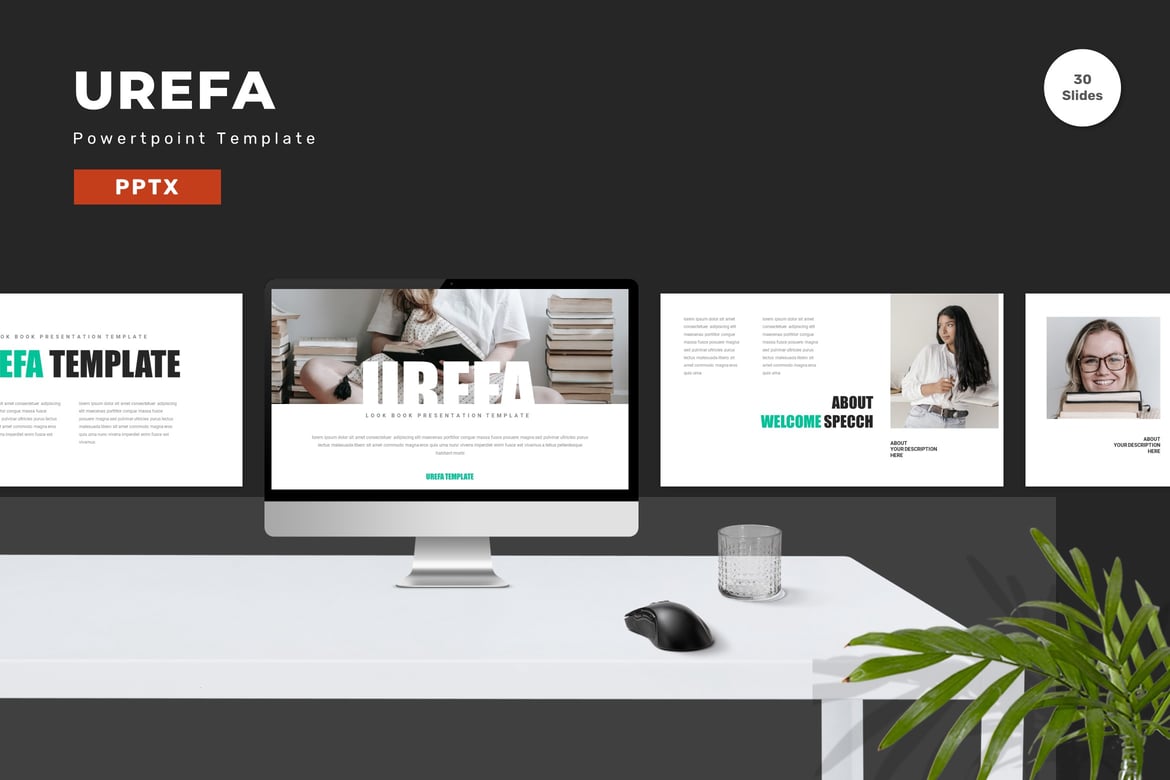 Urefa - Template Presentasi PowerPoint yang Mengesankan