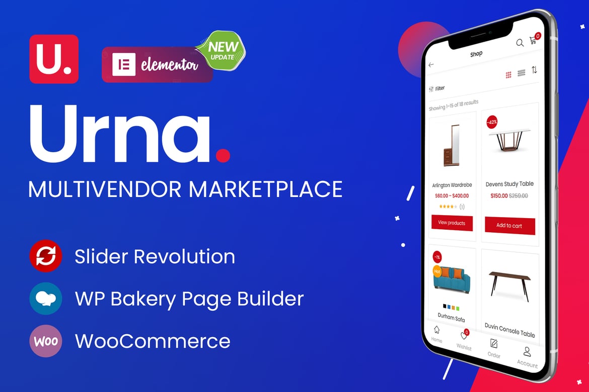 Urna - Tema WordPress WooCommerce Serba Guna dan Fleksibel