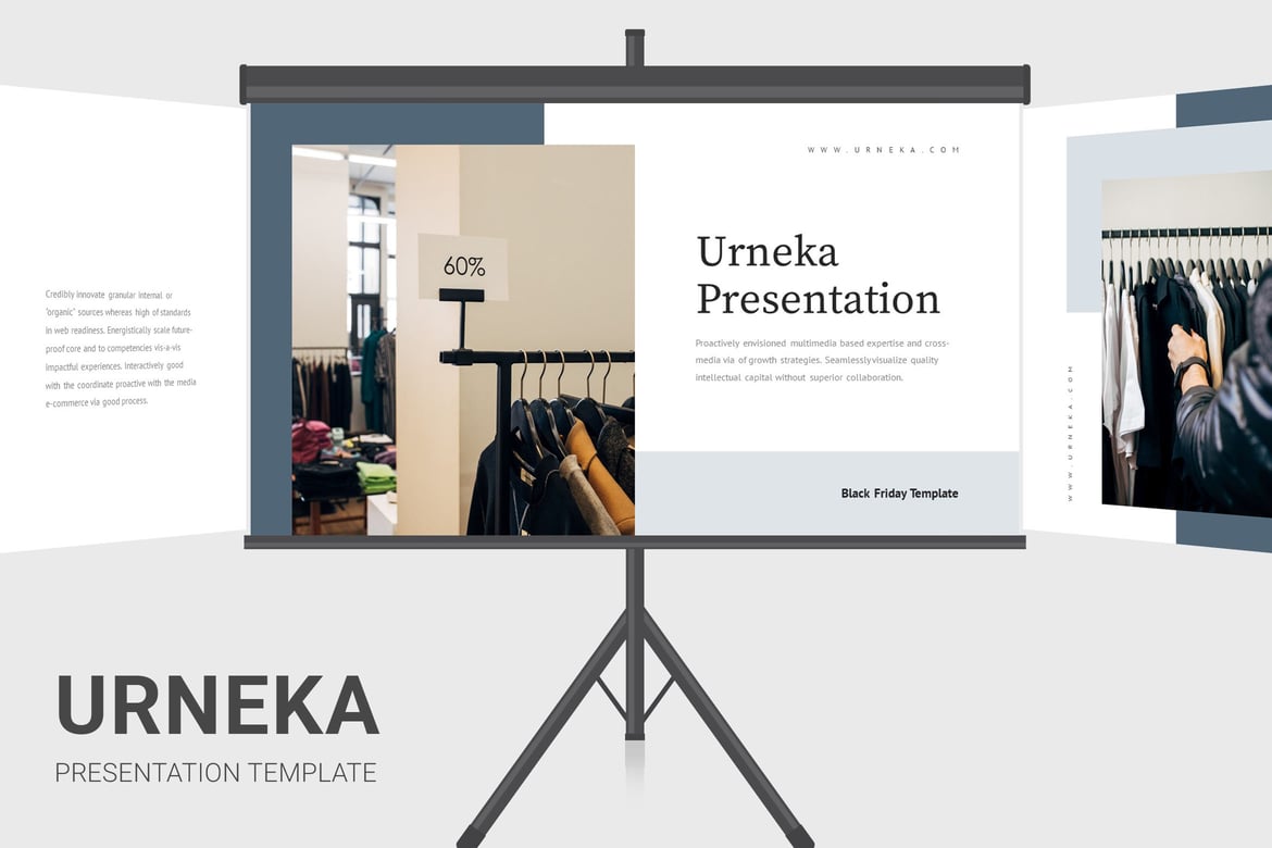 Urneka: Diskon Black Friday untuk Template PowerPoint Menarik