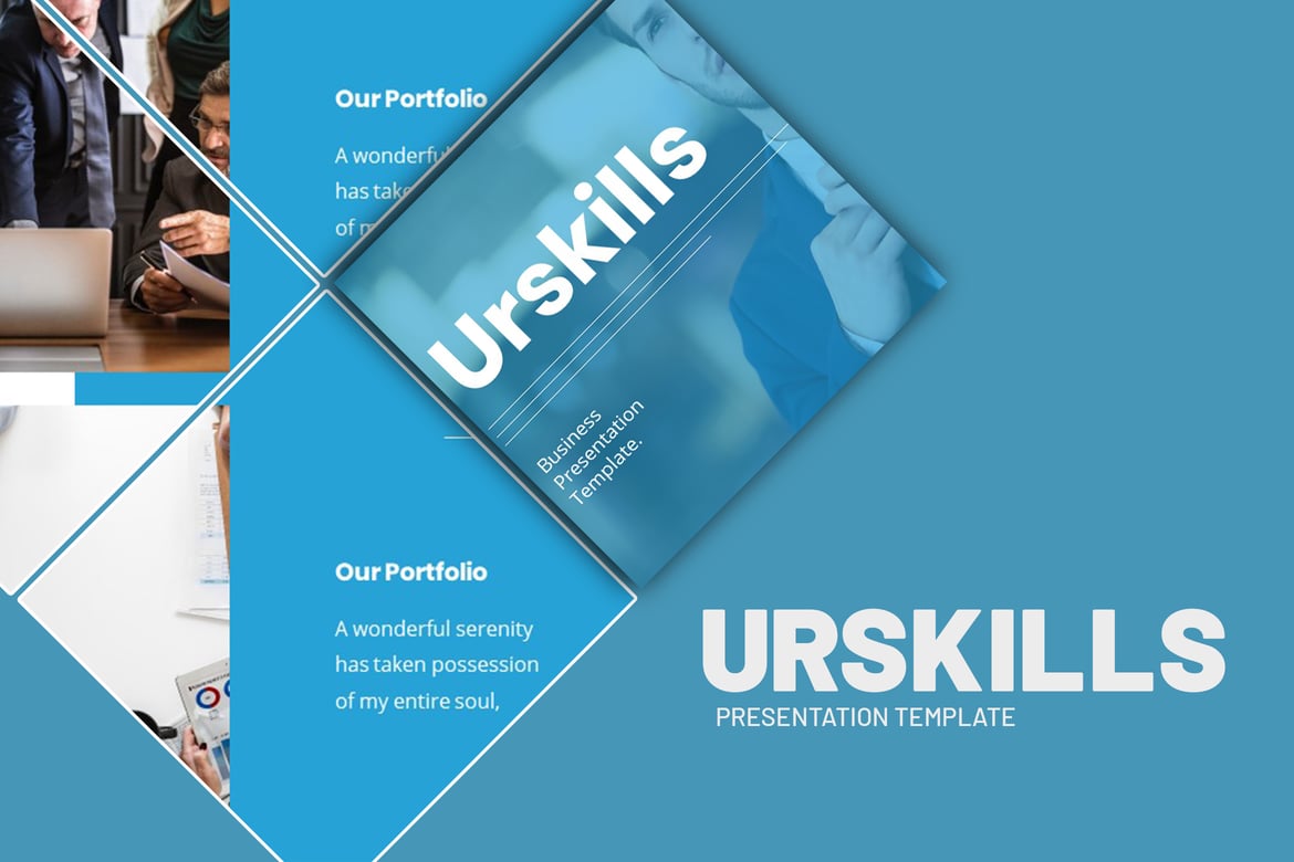 Urskills - Template Presentasi PowerPoint Profesional untuk Bisnis Anda