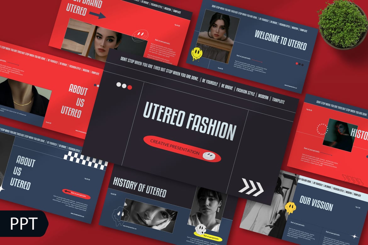 Template Powerpoint Utereo: Presentasi Profesional yang Menarik