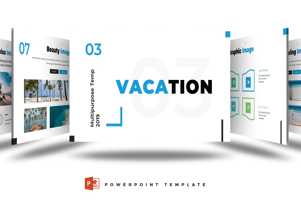 Template PowerPoint Liburan yang Menarik dan Serbaguna