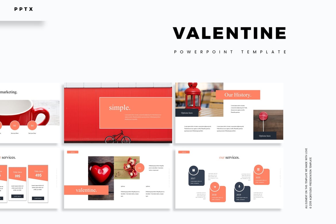 Template Powerpoint Valentine yang Menarik dan Serbaguna