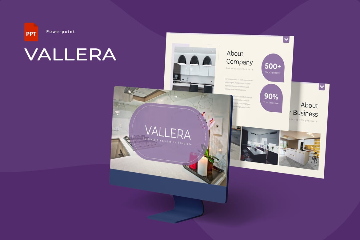 Vallera - Template Powerpoint Serbaguna yang Menarik