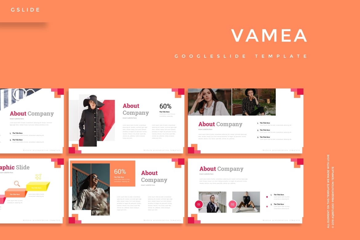 Vamea - Template PowerPoint Serbaguna yang Menarik