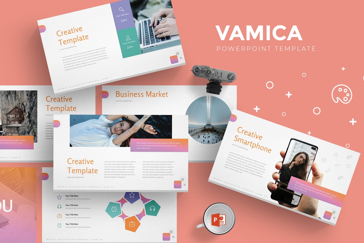 Vamica - Template PowerPoint Serbaguna dan Menarik