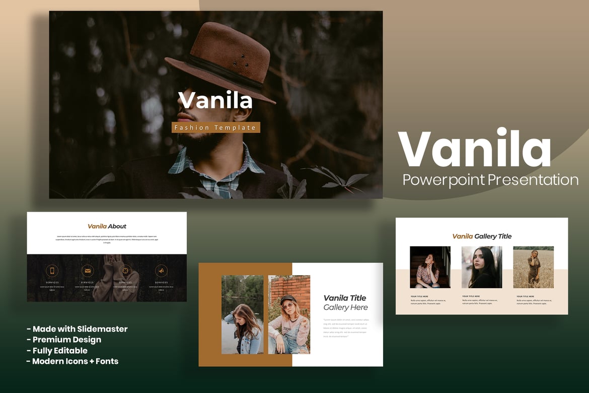 Template PowerPoint Vanila - Solusi Presentasi Multifungsi