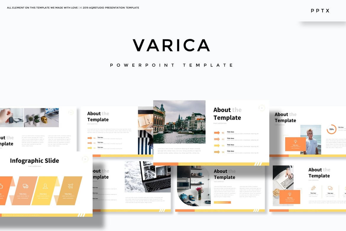 Varica - Template Powerpoint Serbaguna yang Menarik