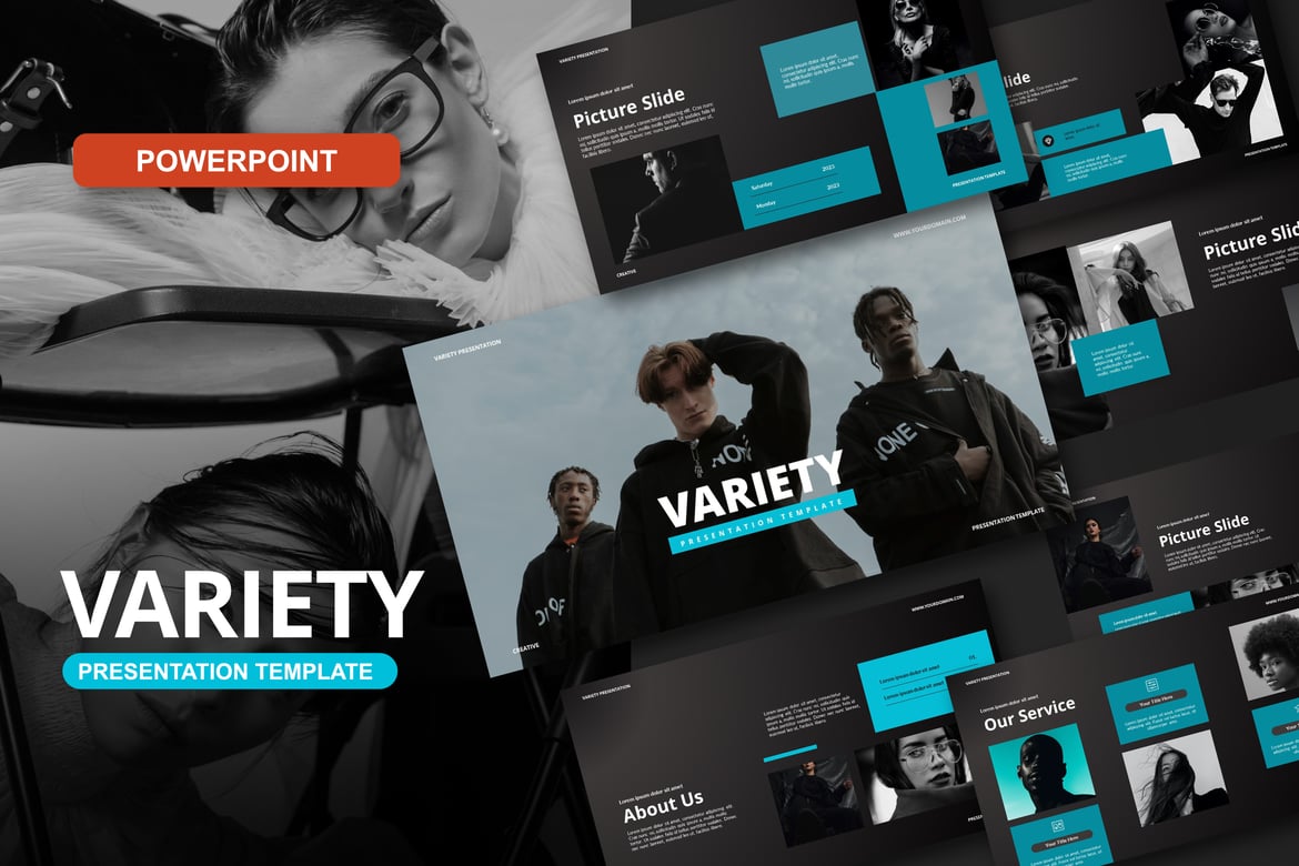 Template PowerPoint Serbaguna yang Elegan dan Minimalis