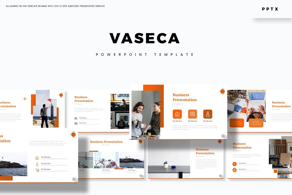 Vaseca - Template PowerPoint Profesional untuk Semua Kebutuhan