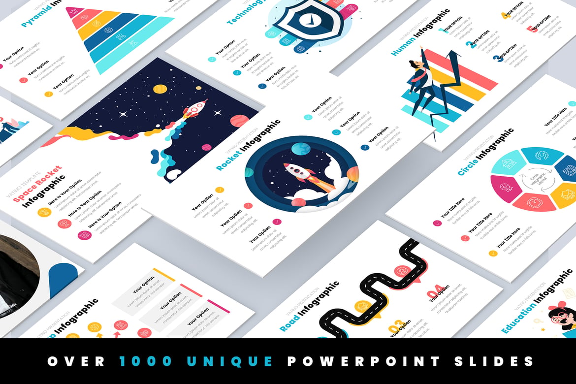 Vatino - Template PowerPoint Presentasi Premium yang Mengagumkan