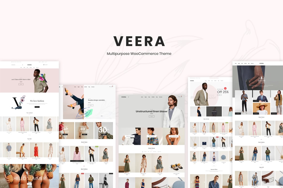 Veera – Tema WordPress Serbaguna untuk WooCommerce