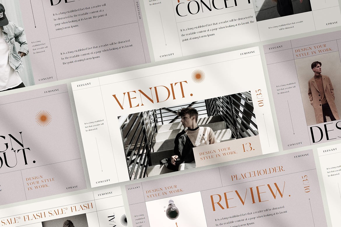 Template Presentasi Vendit - Solusi PowerPoint Modern dan Elegan