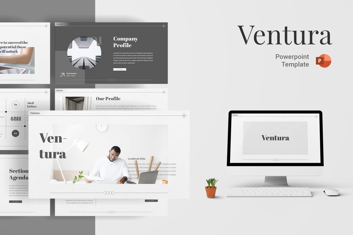Ventura - Template Powerpoint Menawan untuk Semua Kebutuhan Presentasi