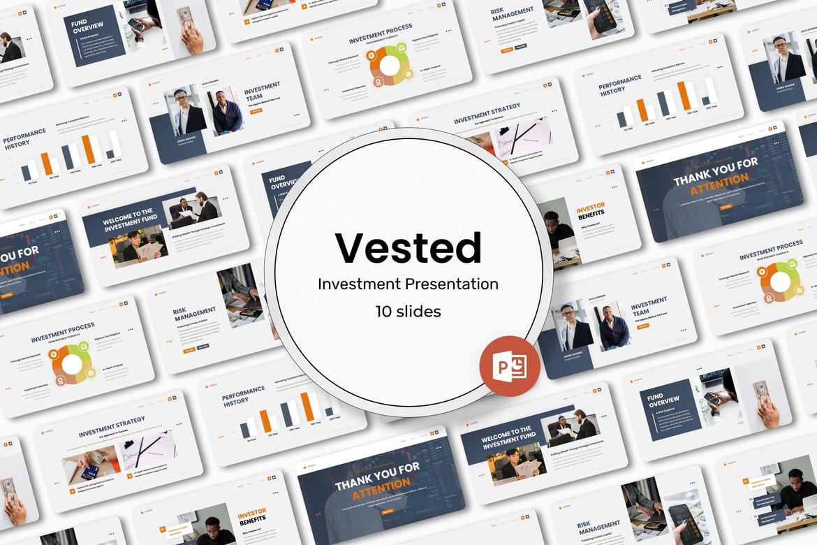 Vested - Template PowerPoint Investasi Menarik