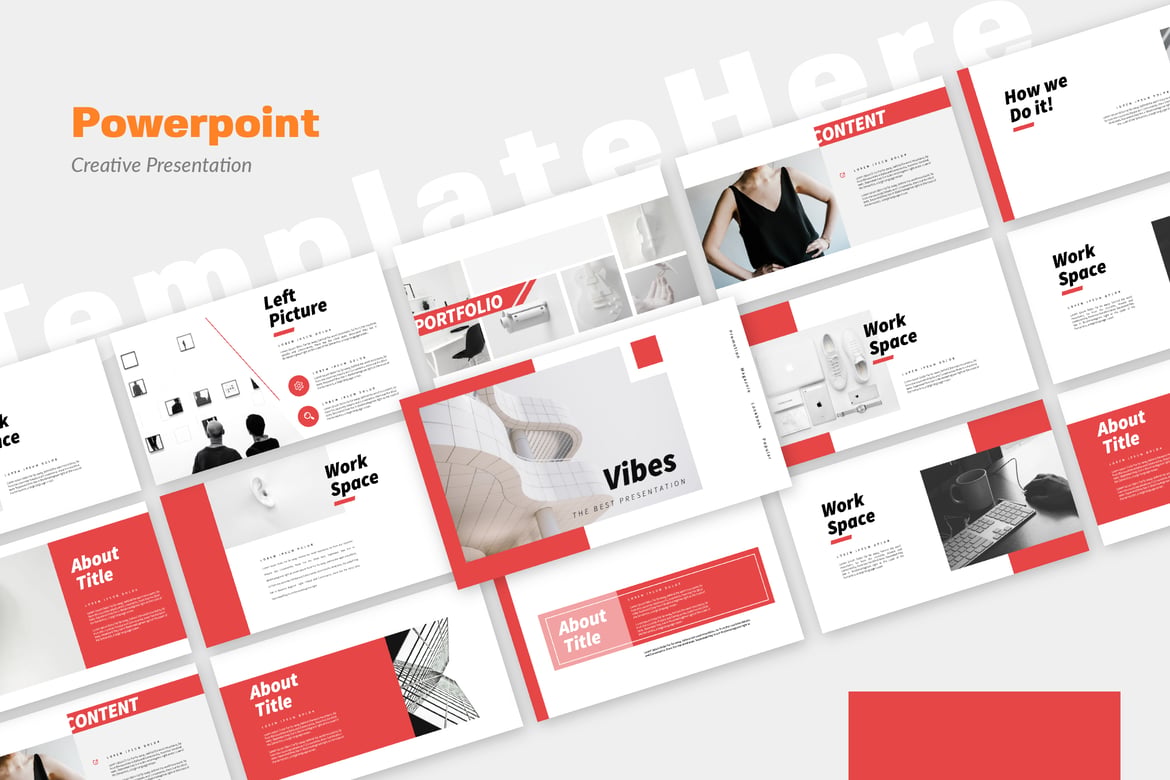 Template Presentasi Vibes Minimal untuk PowerPoint yang Modern dan Profesional