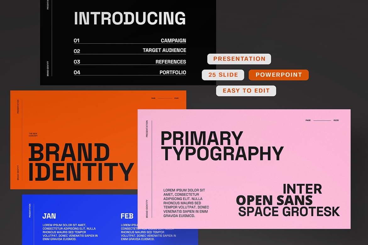 Template Presentasi PowerPoint Victus yang Menarik dan Serbaguna