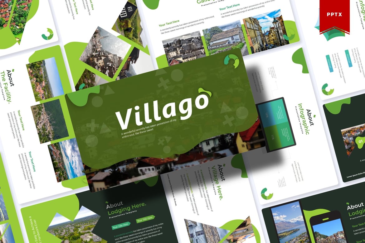 Villago | Template PowerPoint Menarik untuk Presentasi Anda