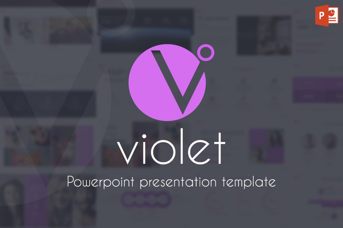 Template Presentasi Violet - Kreatif dan Minimalis untuk Semua Kebutuhan