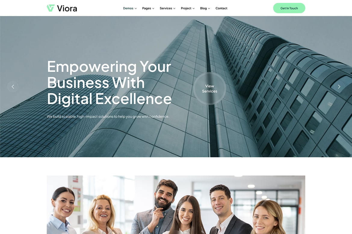 Viora – Template Website Serbaguna HTML5 Terbaik untuk Semua Kebutuhan