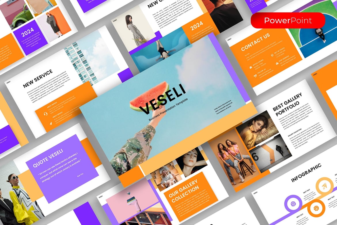 Viseli - Template PowerPoint Bisnis Modern dan Profesional