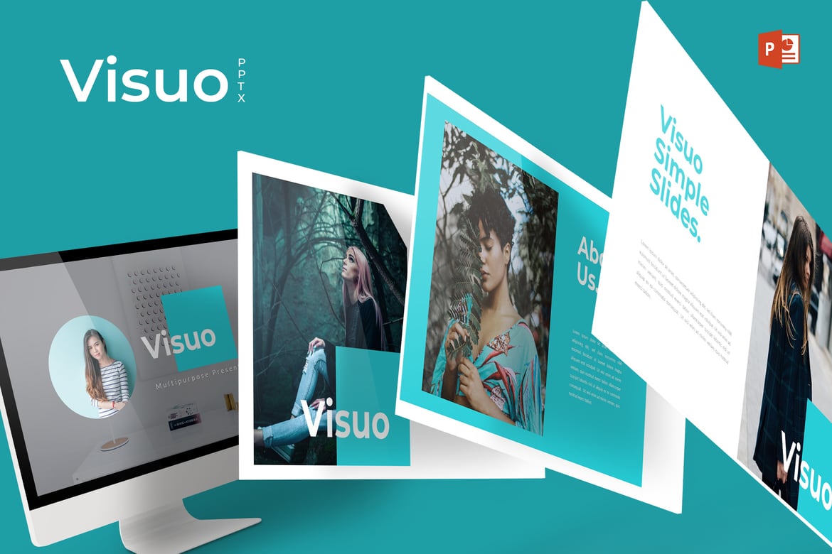 Template Powerpoint Visuo yang Menarik dan Serbaguna