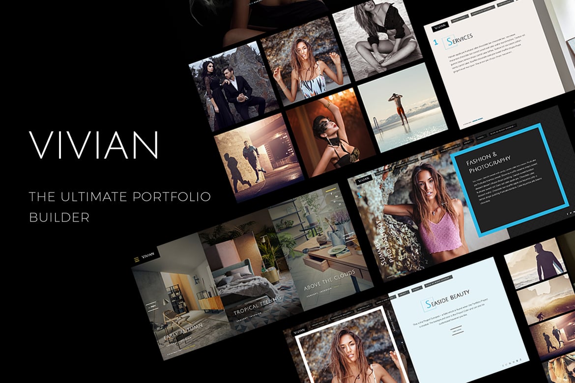 Vivian - Tema WordPress Serba Guna yang Kreatif dan Menarik