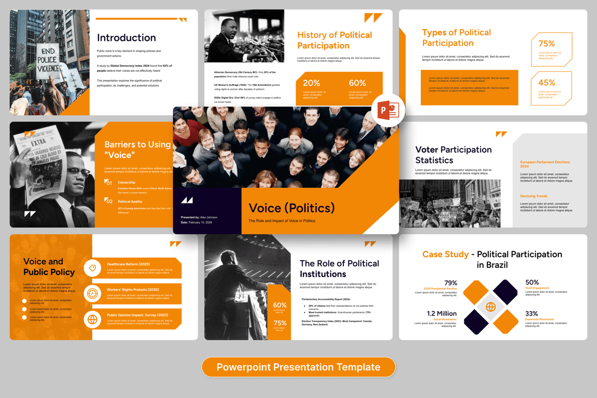 Template Presentasi Politik yang Efektif untuk Kampanye